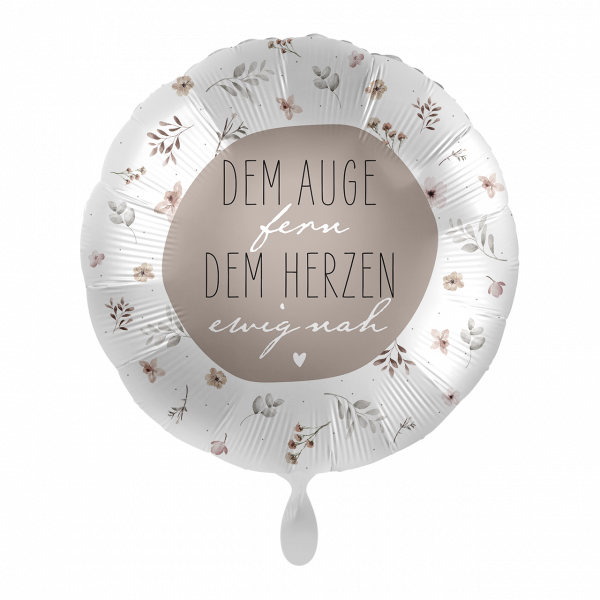 Folienballon Trauer - Saying Goodbye