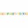 Bannergirlande Happy Birthday retro