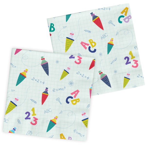 Servietten Einschulung - Schulanfang