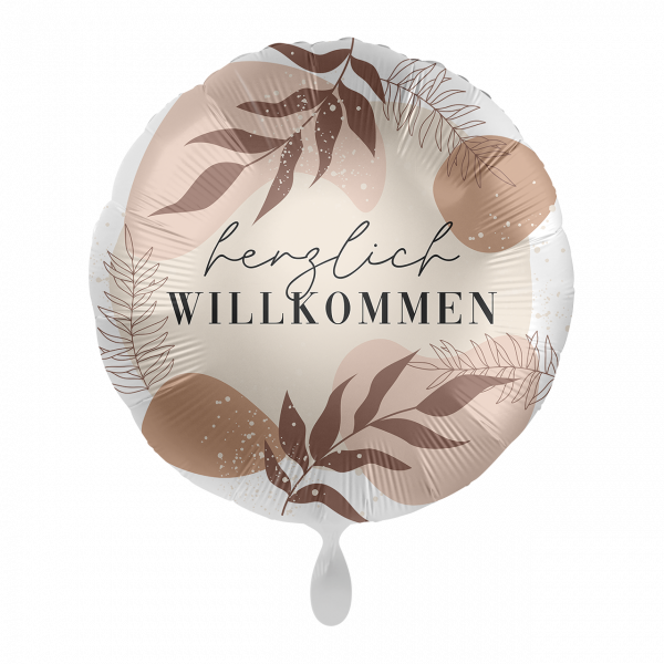 Folienballon Welcome Wildflowers