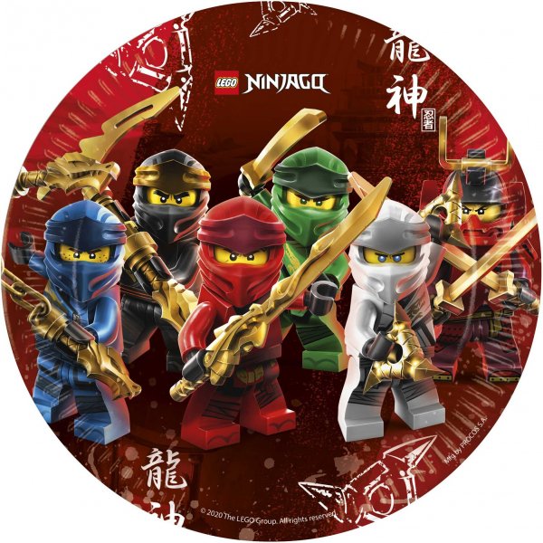 Pappteller LEGO Ninjago