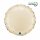 Folienballon Rund Satin Cream