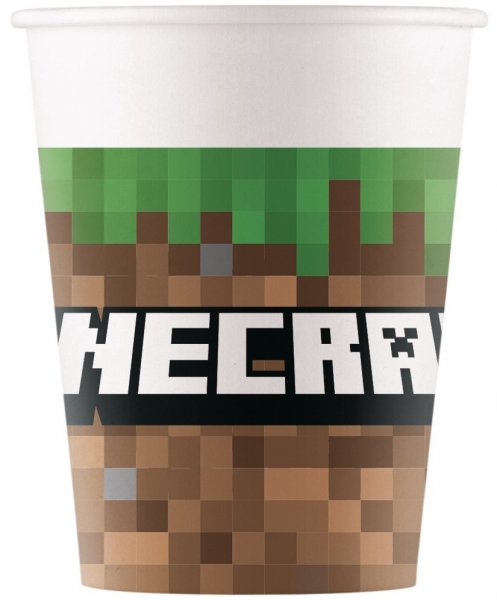 Pappbecher Minecraft