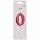 Kuchenkerze Zahl 0 Glamour Vibes metallic pink