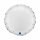 Folienballon Rund Satin White