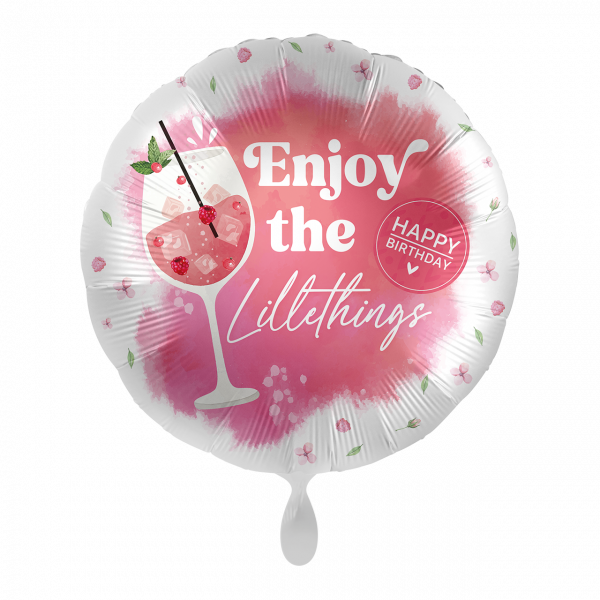 Folienballon - HBD - Enjoy the Little Things