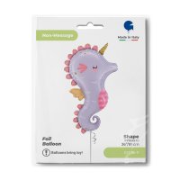 Folienballon Magical Seahorse