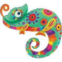 Folienballon Festive Chameleon