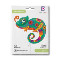 Folienballon Festive Chameleon