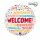 Folienballon Welcome
