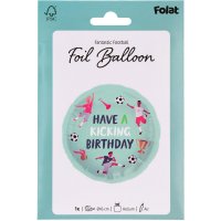 Folienballon HBD Fantastic Football