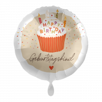 Folienballon Sweet Birthday Cupcake