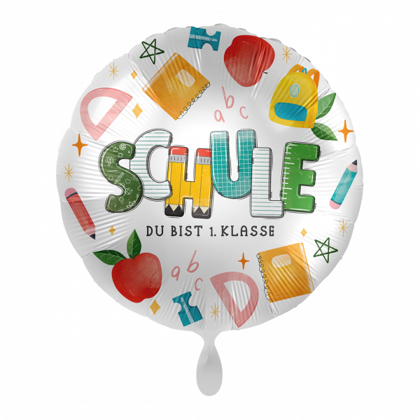 Folienballon Einschulung - Erster Schultag