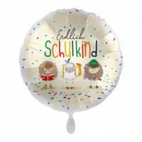 Folienballon Einschulung - Endlich Schulkind