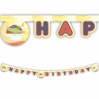 Bannergirlande Star Wars - Mandalorian - Birthday