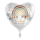 Folienballon Taufe - Glück Liebe Gesundheit