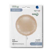 Folienballon Rund Californean Gold