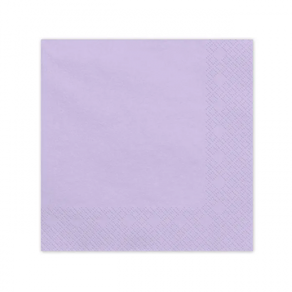 Servietten - Solid Color - Lavendel
