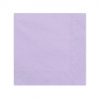 Servietten - Solid Color - Lavendel