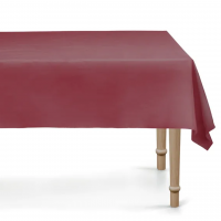 Plastiktischdecke - Solid Color - Dunkelrot
