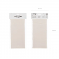 Plastiktischdecke - Solid Color - Beige