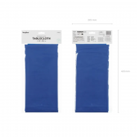 Plastiktischdecke - Solid Color - Dunkelblau