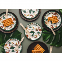 Pappteller - Dinosaurier klein