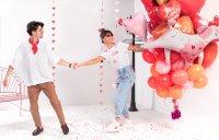 Folienballon Herz mit Pfeil