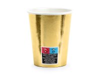Pappbecher Happy New Year - gold - 220ml