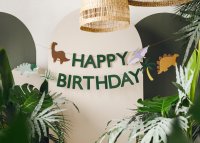 Bannergirlande Dinosaurier Birthday