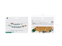 Bannergirlande Dinosaurier Birthday