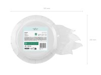 Pappteller - Reifen in Flammen