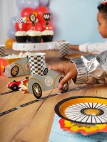 Pappbecher - Zielflagge - 220ml