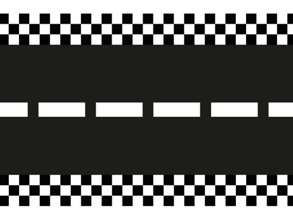 Tischläufer Rennstrecke