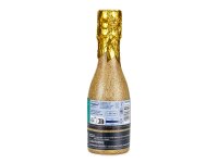 Konfettikanone Champagnerflasche gold