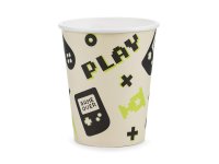 Pappbecher - Gamer - Joypad - 220ml