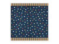 Servietten - Sterne - dunkelblau