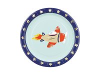 Pappteller - Flugzeug