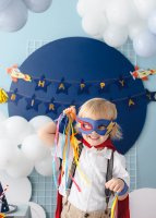 Bannergirlande Flugzeug Birthday (DIY)