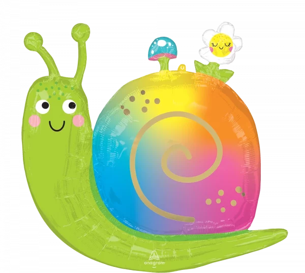 Folienballon Schnecke