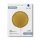 Folienballon Rund Satin gold