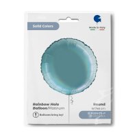 Folienballon Rund Tenerife Sea Rainbow Holographic