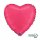 Folienballon Herz Satin Lipstick