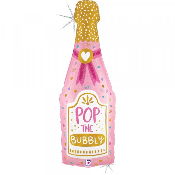 Folienballon Bubbly Champagne Bottle