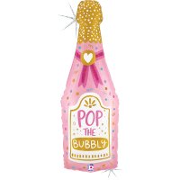 Folienballon Bubbly Champagne Bottle