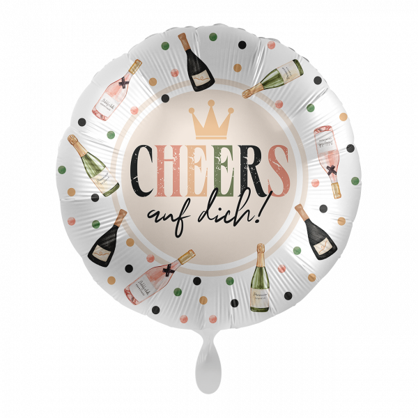 Folienballon Cheers to your Birthday