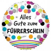 Folienballon Alles Gute zum Führerschein*