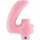 Folienballon Zahl 4 rosa pastell