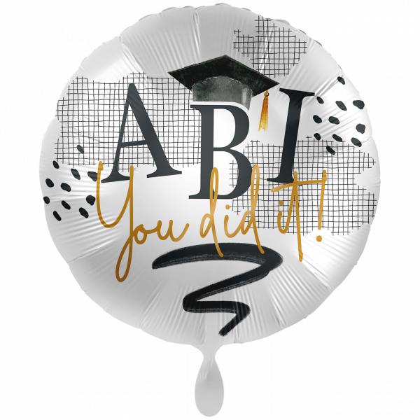 Folienballon YES you did it - GER