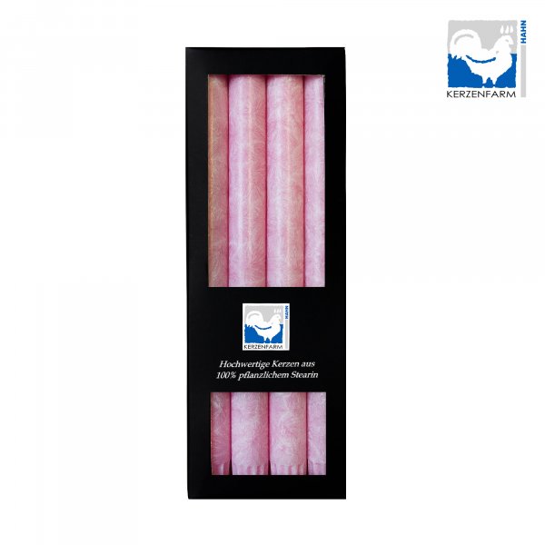 Stabkerzen 250 x 22 - pastellrosa